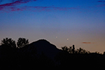 Conjunction of Jupiter and Mercury