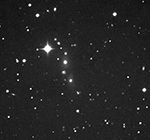 aRP 330 galaxy chain