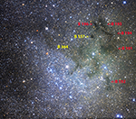 Barnard 191, 192, 194, 195, 196, 157, and 364